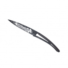Deejo 1GB109 Tattoo Biker Angels, black 37g, ebony wood