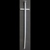 Ocelový kolík Jurek S+R T-tvar 17cm