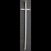 Ocelový kolík Jurek S+R T-tvar 17cm