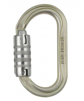 Petzl OXAN TRIACT LOCK ocelová karabina se zámkem triact INT