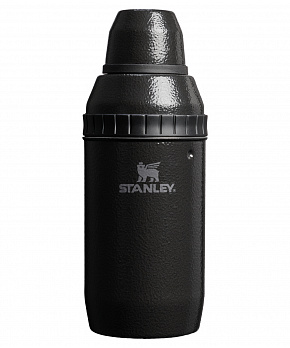 STANLEY Shaker The Happy Hour Cocktail Shaker Set Hammertone Black