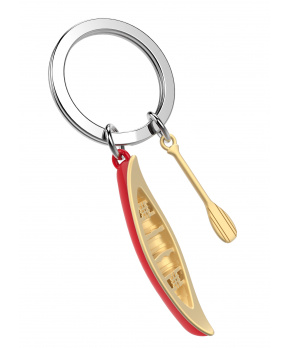MTM Klíčenka Kánoe červená s pádlem