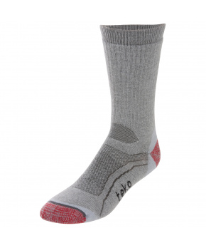 Teko 6604 S3 Midweight hiking gray heather-red turistické ponožky Teko 6604 S3 Midweight hiking gray heather-red turistické ponožky