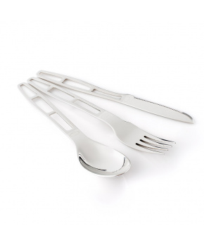 Nerezový Příbor GSI Outdoors Stainless 3 pc. Cutlery Set 160mm
