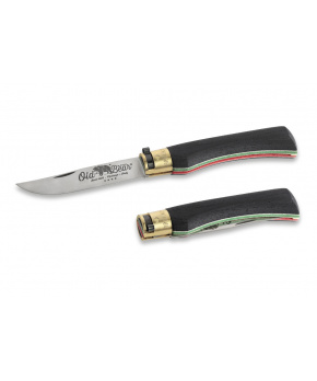 Kapesní nůž Antonini OldBear 9307/23_MT nerezová čepel, rukojeť topol dezén Italia