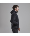 Pánská bunda Montane CALDUS XT HOODIE-MIDNIGHT GREY tmavě šedá
