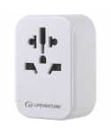 Cestovní Adaptér  Lifeventure World to Europe Travel Adaptor with USB (& USB C)