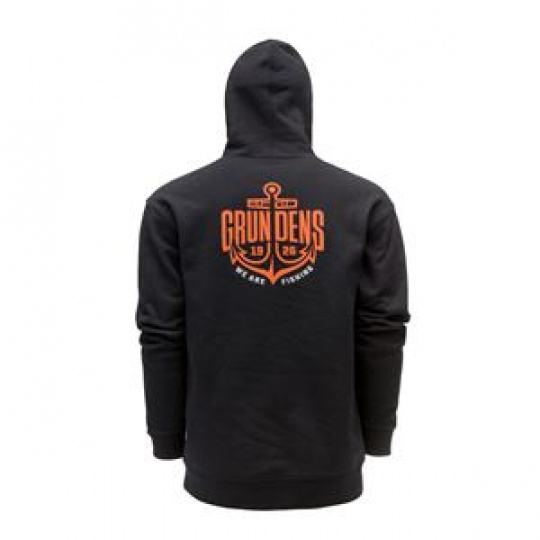Displacement DWR Hoodie Logo Anchor - Black vel. M