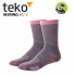 Teko 9944 MERINO.XC Midweight Hiking cranberry dámské turistické ponožky