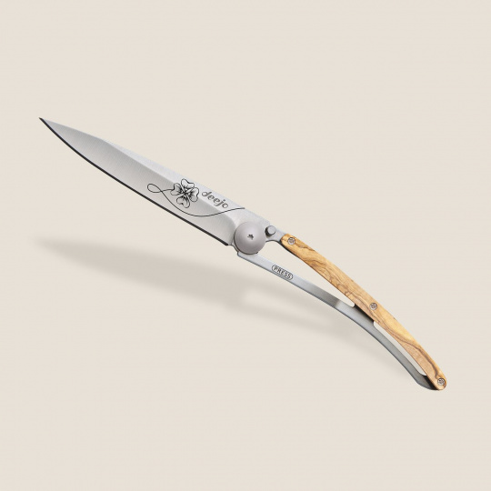 Deejo 1CB069 Tattoo 37g, olive wood, Lucky Charm