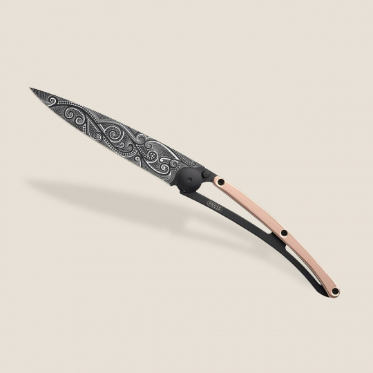 Deejo 1GM026 GOLD Tattoo black,37g,18kt pink gold,Pacific