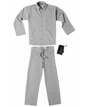 Cocoon pánské pyžamo Insect Shield Travel Pyjama safari grey L Cocoon pánské pyžamo Insect Shield Travel Pyjama safari grey L