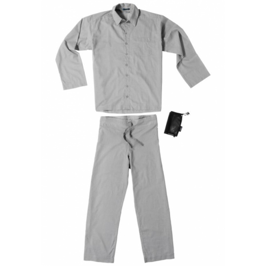 Cocoon pánské pyžamo Insect Shield Travel Pyjama safari grey L