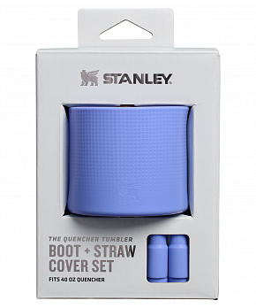 STANLEY Silikonový obal dna a kryt slámky The Quencher Boot + Straw Topper 1180 ml/40oz Hydrangea