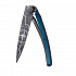 Kapesní nůž Deejo 1GB169 Tattoo Black 37g blue beech Terra Incognita