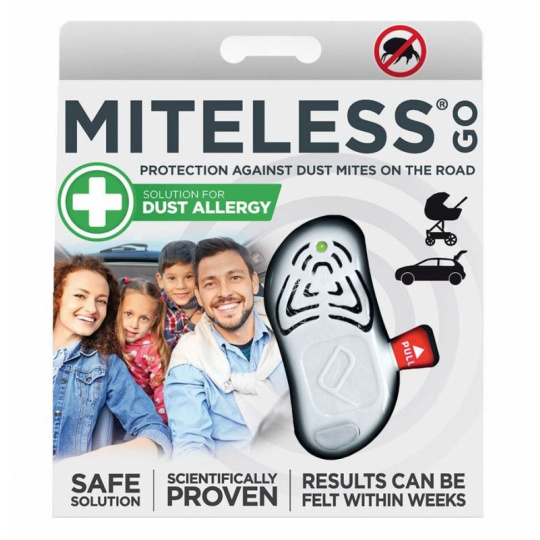 Miteless ultrazvukový odpuzovač roztočů GO white