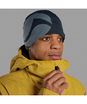 Montane Čepice Montane Jango Roundel Beanie barva Eclipse Blue velikost ONE SIZE Montane Čepice Montane Jango Roundel Beanie barva Eclipse Blue velikost ONE SIZE