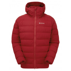 Montane RESOLVE XT HOODIE-ACER RED-M pánská bunda tmavě červená Montane RESOLVE XT HOODIE-ACER RED-M pánská bunda tmavě červená