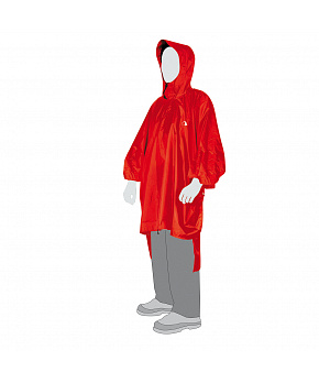 Pončo Tatonka PONCHO 3 (XL-XXL) red Pončo Tatonka PONCHO 3 (XL-XXL) red
