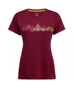 Triko krátký rukáv La Sportiva Peaks T-Shirt W Redwood_R25R25