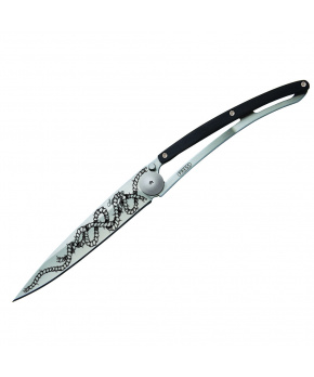 Kapesní nůž Deejo 1CB045 Tattoo 37g ebony wood Rope Kapesní nůž Deejo 1CB045 Tattoo 37g ebony wood Rope