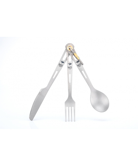 Titanový příbor Keith Cutlery Set