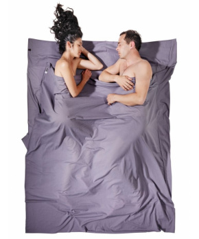 Cocoon spacáková přikrývka pro dva Insect Shield elephant grey