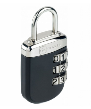 Go Travel zámek Secure Lock Big Wheel black Go Travel zámek Secure Lock Big Wheel black