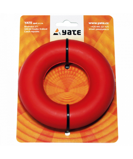 Posilovací kroužek Yate Červený - Středně tuhý