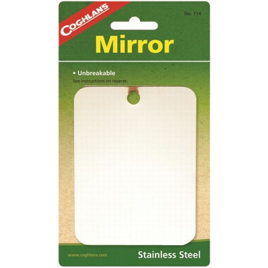 Coghlan´s cestovní zrcátko Stainless Steel Mirror