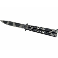 Joker motýlek Aluminum Black Camo Coated Butterfly 100 mm