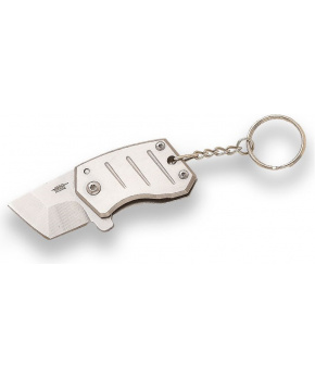 Joker přívěsek Keyring Folding Knife Tanto grey 30 mm