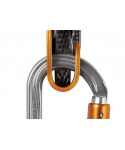 Petzl OK BALL LOCK karabina ovál s automatickou poj.