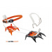 Petzl IRVIS HYBRID LLU 10hr.mačky leverlock universel pro skialpinismus