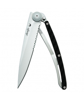 Kapesní nůž Deejo 1CC500 Serration 37g carbon fiber