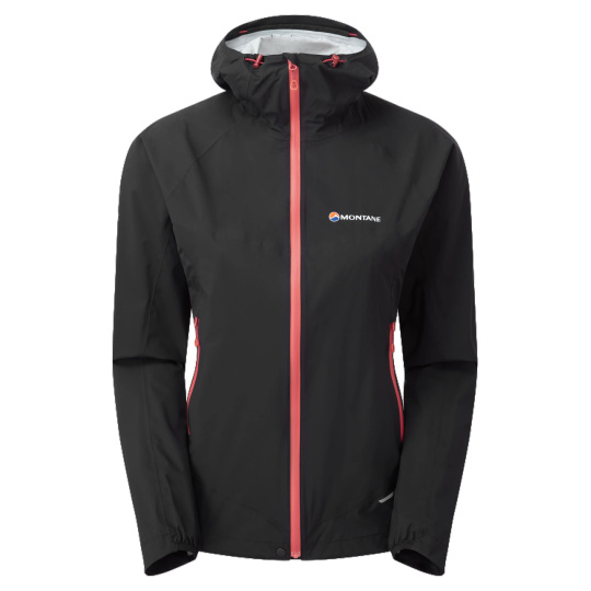 Montane FEM MINIMUS STRETCH ULTRA JKT-BLACK-UK14/L dámská bunda černá