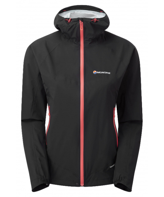 Montane FEM MINIMUS STRETCH ULTRA JKT-BLACK-UK14/L dámská bunda černá