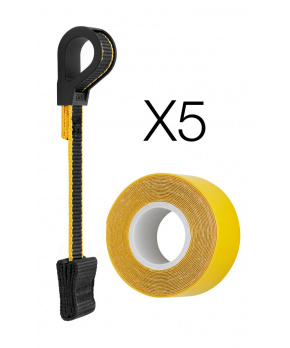 Petzl 5 TOOLINK S + TOOLTAPE připojovací smyčka + lepící páska Petzl 5 TOOLINK S + TOOLTAPE připojovací smyčka + lepící páska