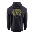 Dark Seas X Grundens Watchman Hoodie  Black, XL
