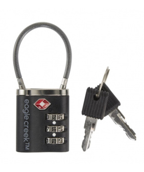 Eagle Creek kombinační zámek Cable TSA Lock graphite