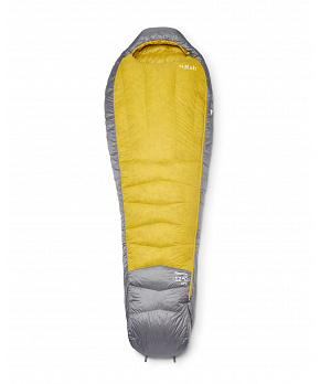 Rab Neutrino -12C / 10F Women's zinc/dark pollen/ZDP regular | levý zip spacák Rab Neutrino -12C / 10F Women's zinc/dark pollen/ZDP regular | levý zip spacák