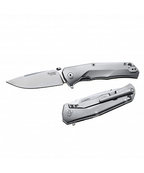Kapesní nůž LionSteel TRE GY čepel ocel M390, titanová rukojeť