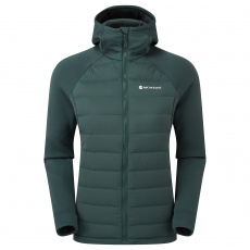 Montane FEM COMPOSITE HOODIE-DEEP FOREST-UK12/M dámská bunda tmavě zelená Montane FEM COMPOSITE HOODIE-DEEP FOREST-UK12/M dámská bunda tmavě zelená
