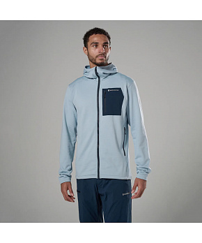 Montane Pánská mikina s kapucí Montane Protium CP Hoodie barva Frost Blue velikost XL Montane Pánská mikina s kapucí Montane Protium CP Hoodie barva Frost Blue velikost XL