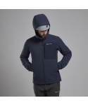 Montane TENACITY XT HOODIE-ECLIPSE BLUE-XL pánská bunda modrá