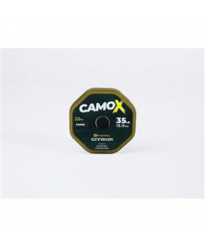 Connexion CamoX Stiff Coated Hooklink 35lb 20m
