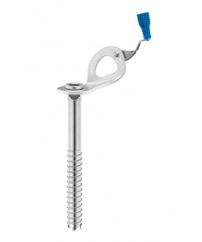 Petzl LASER SPEED 17 cm ledovcová skoba s plaketou Petzl LASER SPEED 17 cm ledovcová skoba s plaketou