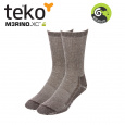 Teko 9904 MERINO.XC Midweight Hiking unisex brown