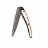 Kapesní nůž Deejo 1GM025 GOLD Tattoo Black 37g 18kt pink gold Feather