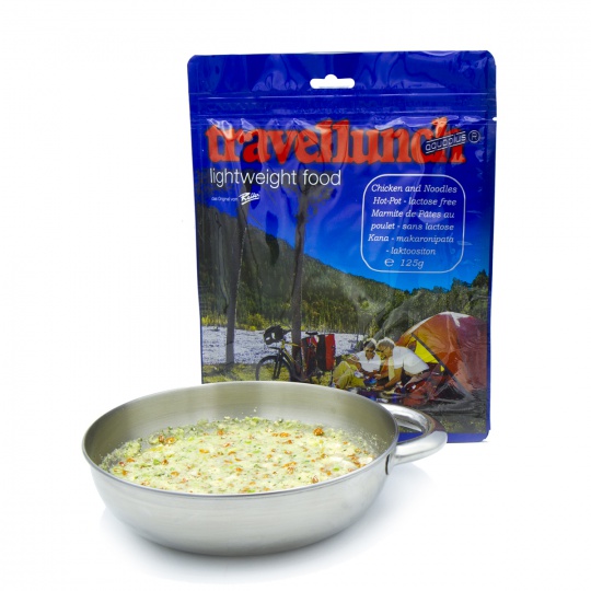 Kuře s Nudlemi Hot-Pot Travellunch bez laktózy, 1 porce